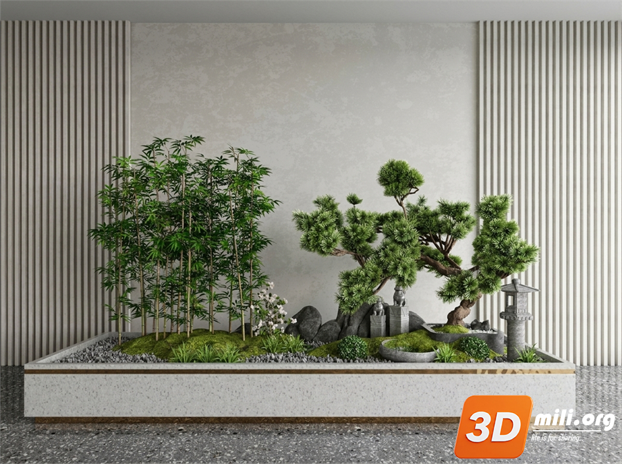 Mini Garden Skp Files 